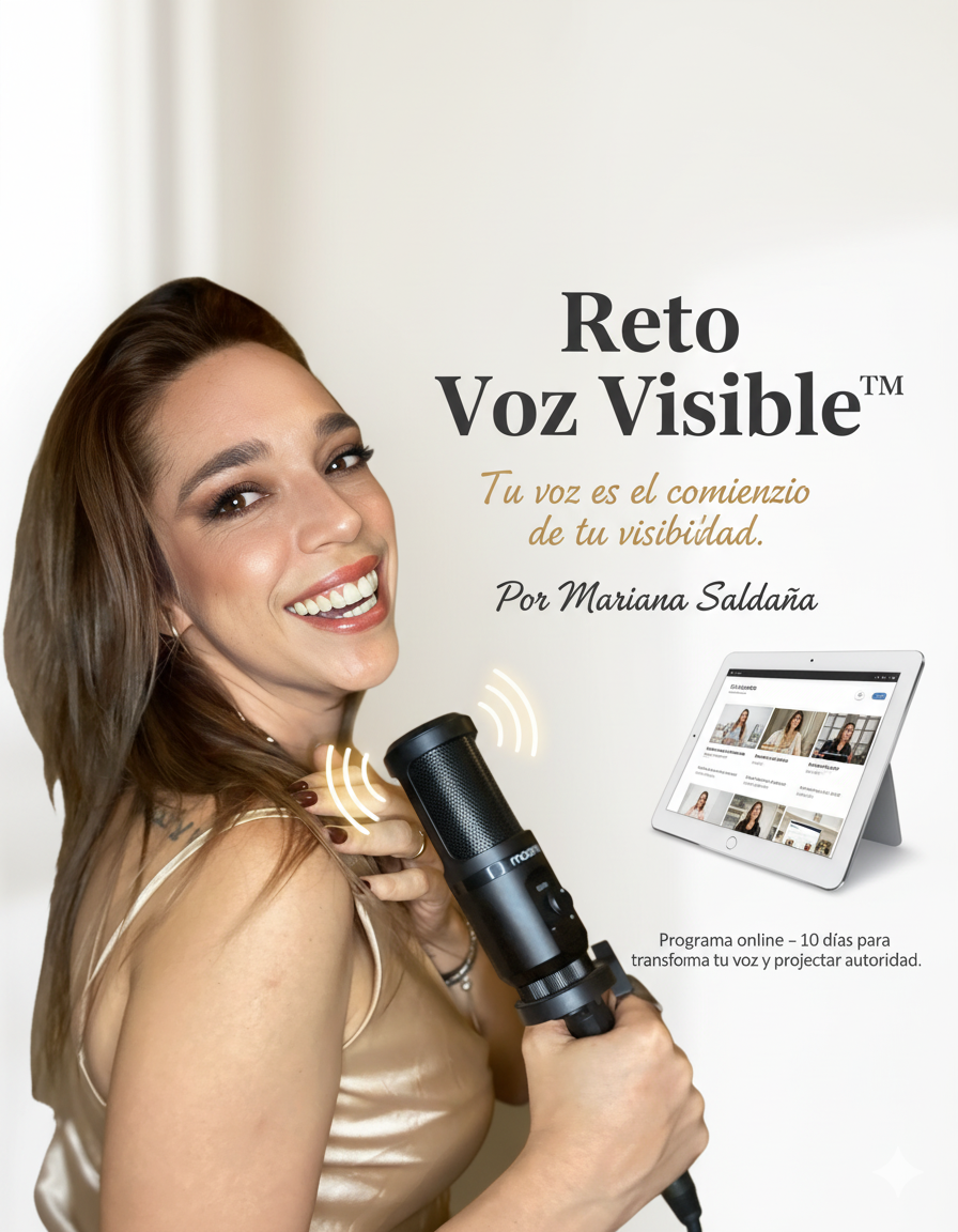 Reto Voz Visible con Mariana Saldaña